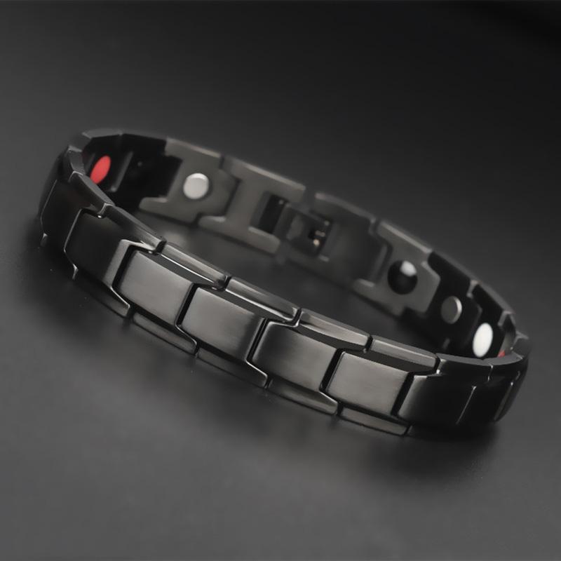 Luxury Fashion Health Energy Bracelet Women Stainless Steel Bio Magnetic Anti fatigue Anti radiation Bracelets Jewelry Daraz .np