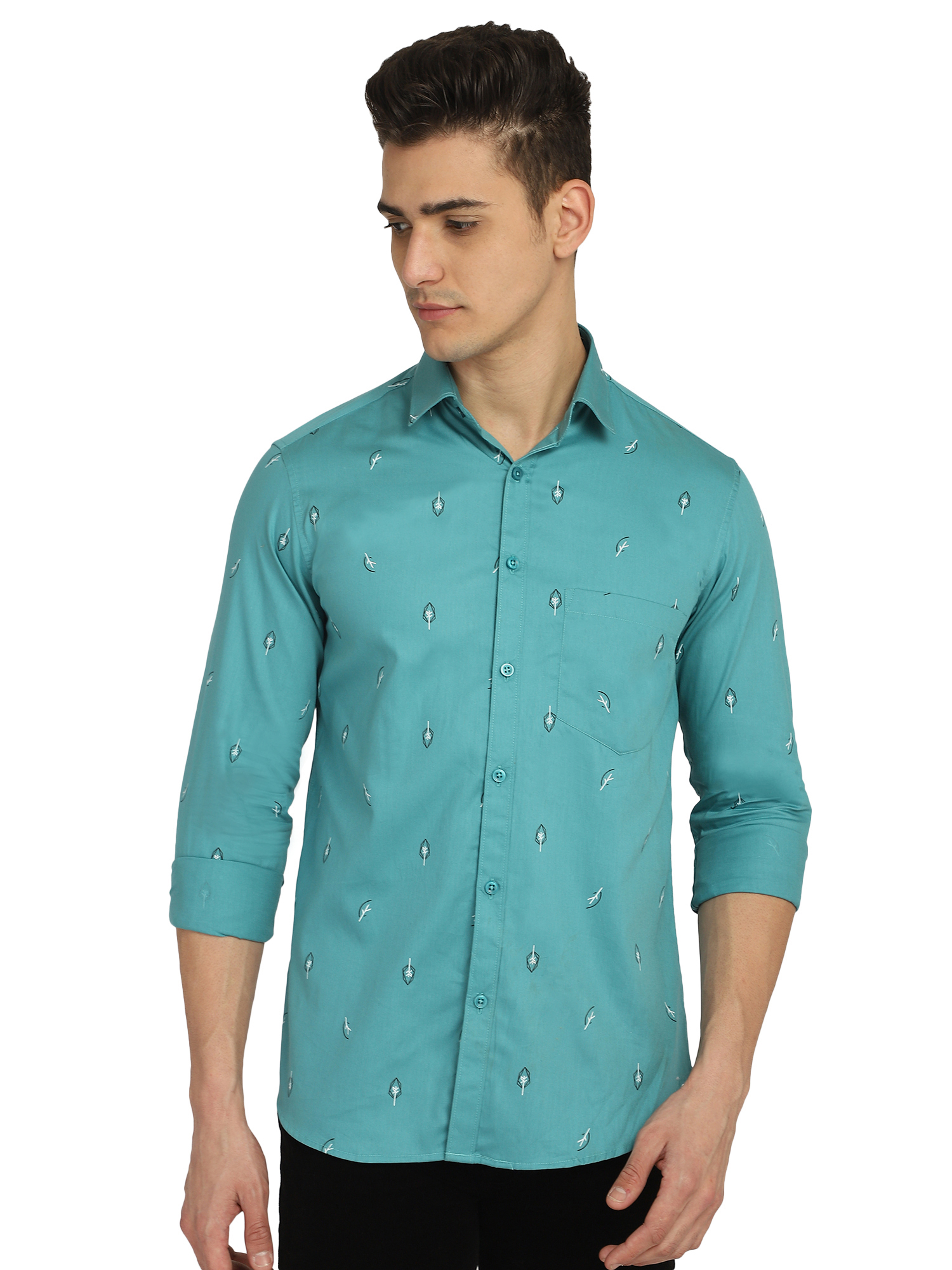 Printed Shirt 100 % Pure Cotton 