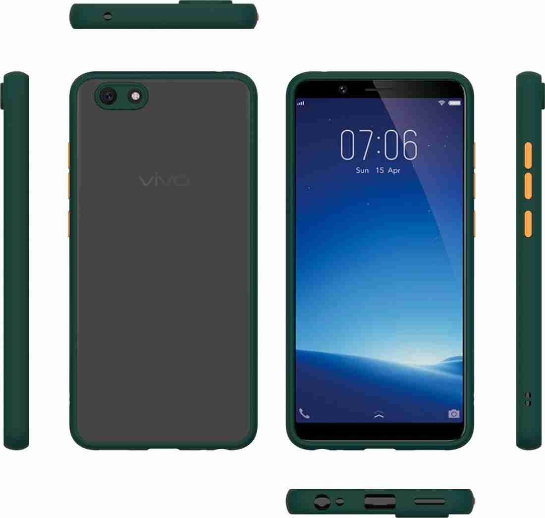 Vivo Y71 Back Cover With Camera Protection Smoke Transparent Shock