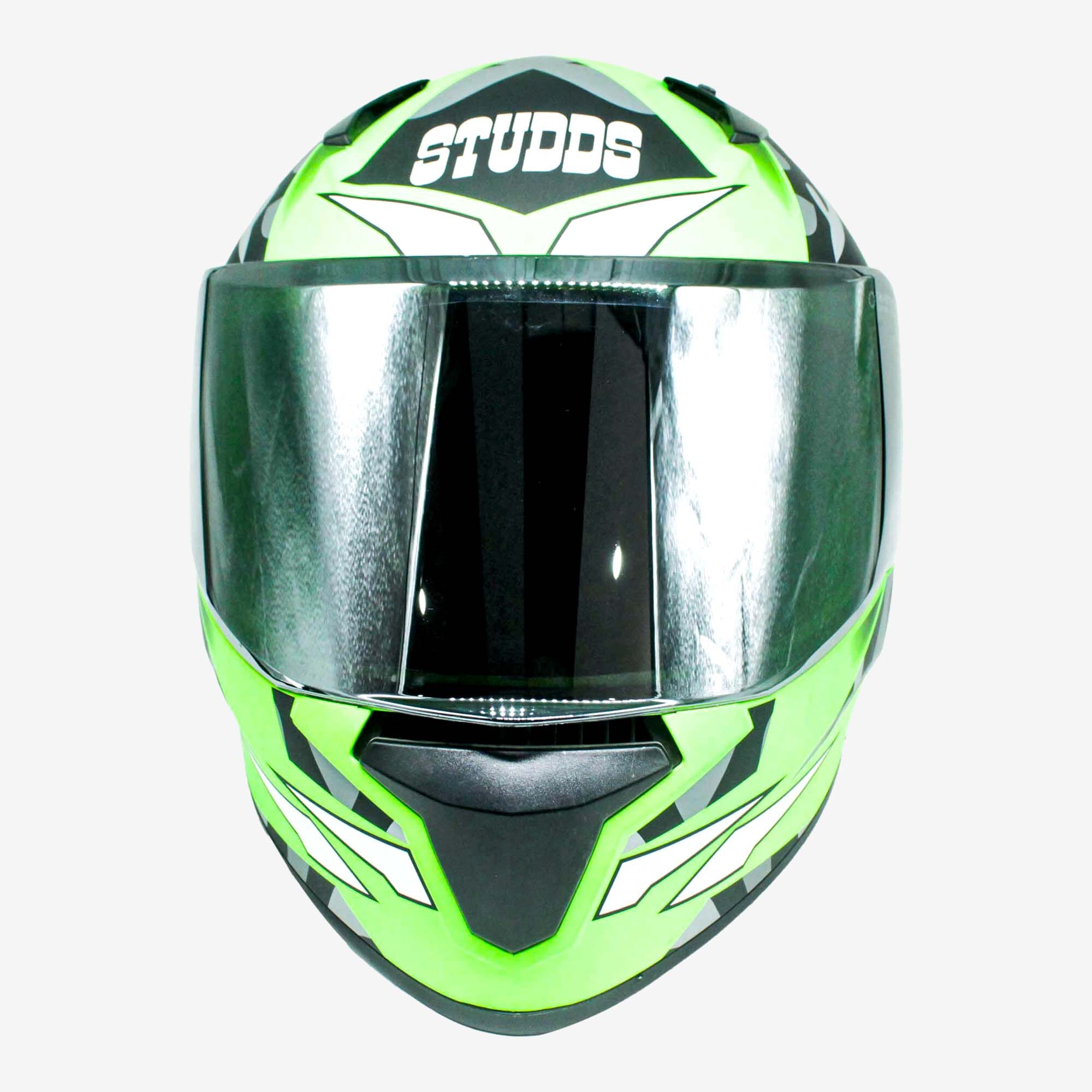 Studds green hot sale helmet