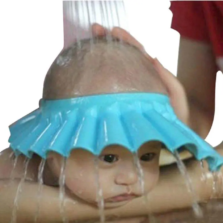 Baby head store wash cap