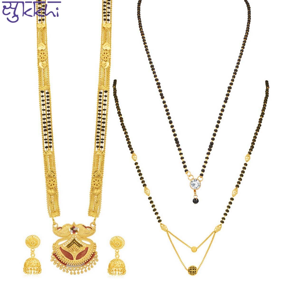 Sukkhi Ethnic Gold Plated Combo 