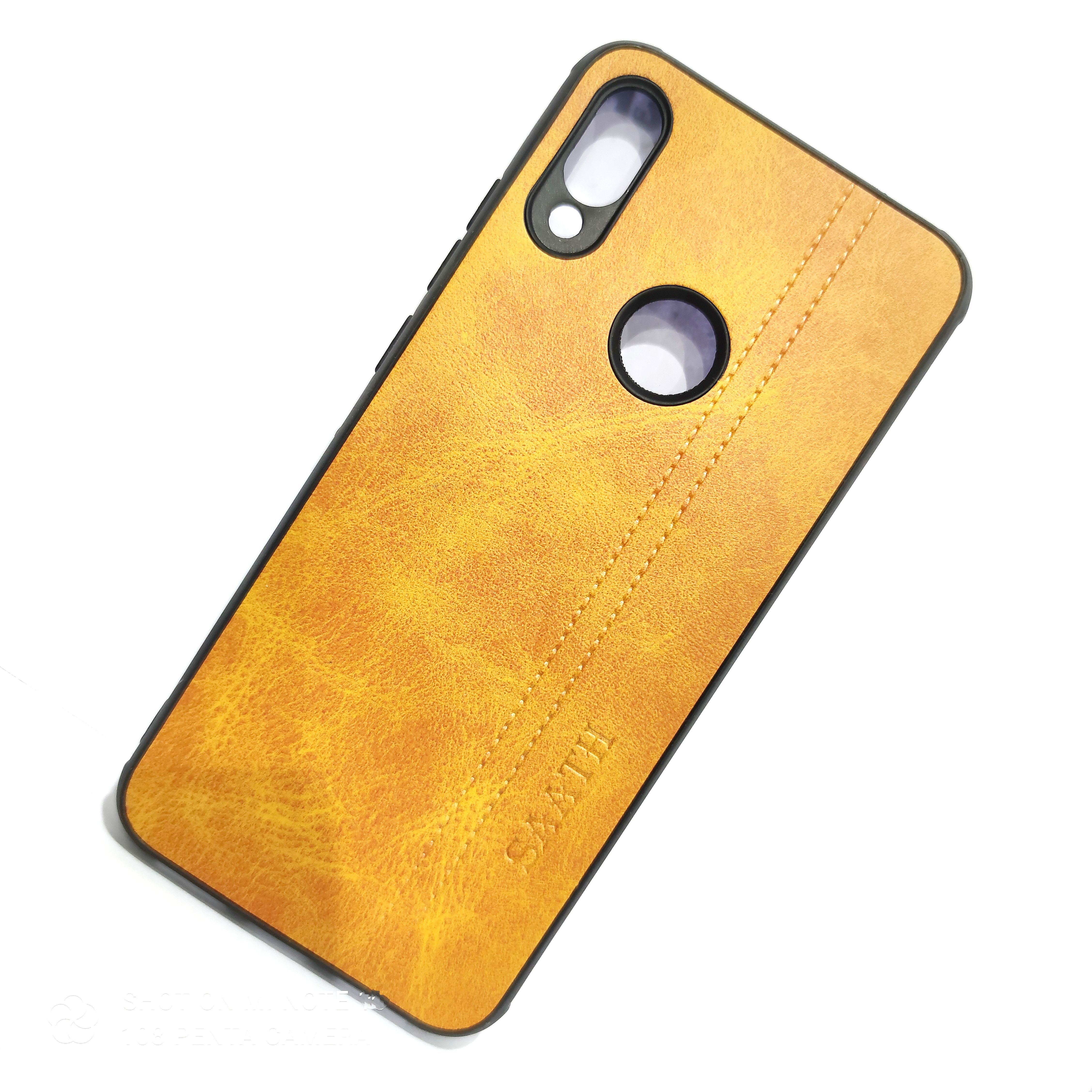 Leather Finish Soft Cover For Redmi Note