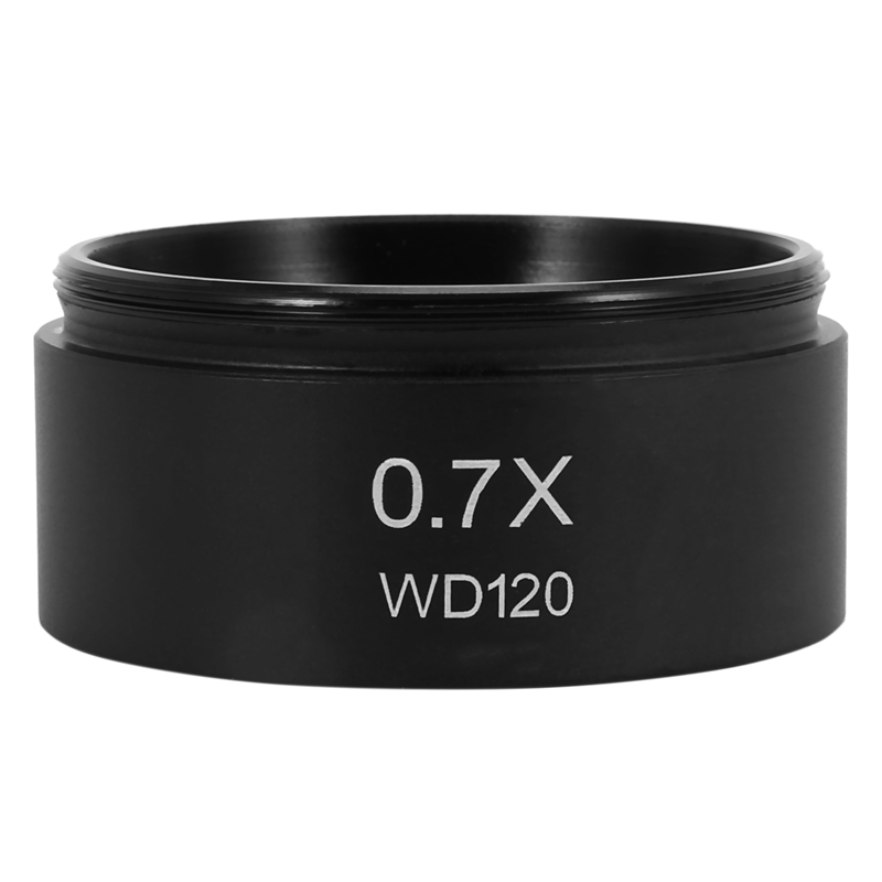 Sonline WD120 0.7X Trinocular Stereo Microscope Auxiliary Objective Lens Barlow Lens 48mm Thread Sonline WD120 0.7X Trinocular Stereo Microscope Auxiliary Objective Lens Barlow Lens 48mm Thread