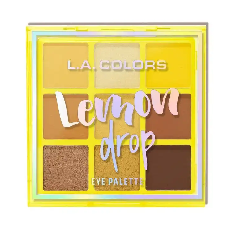 L.A. COLORS Color Vibe 12 Color Eyeshadow Palette, Cool, 0.30 fl oz