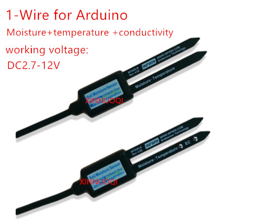 soil electric conductivity sensor 0-2V 4-20mA RS485 soil moisture soil ...