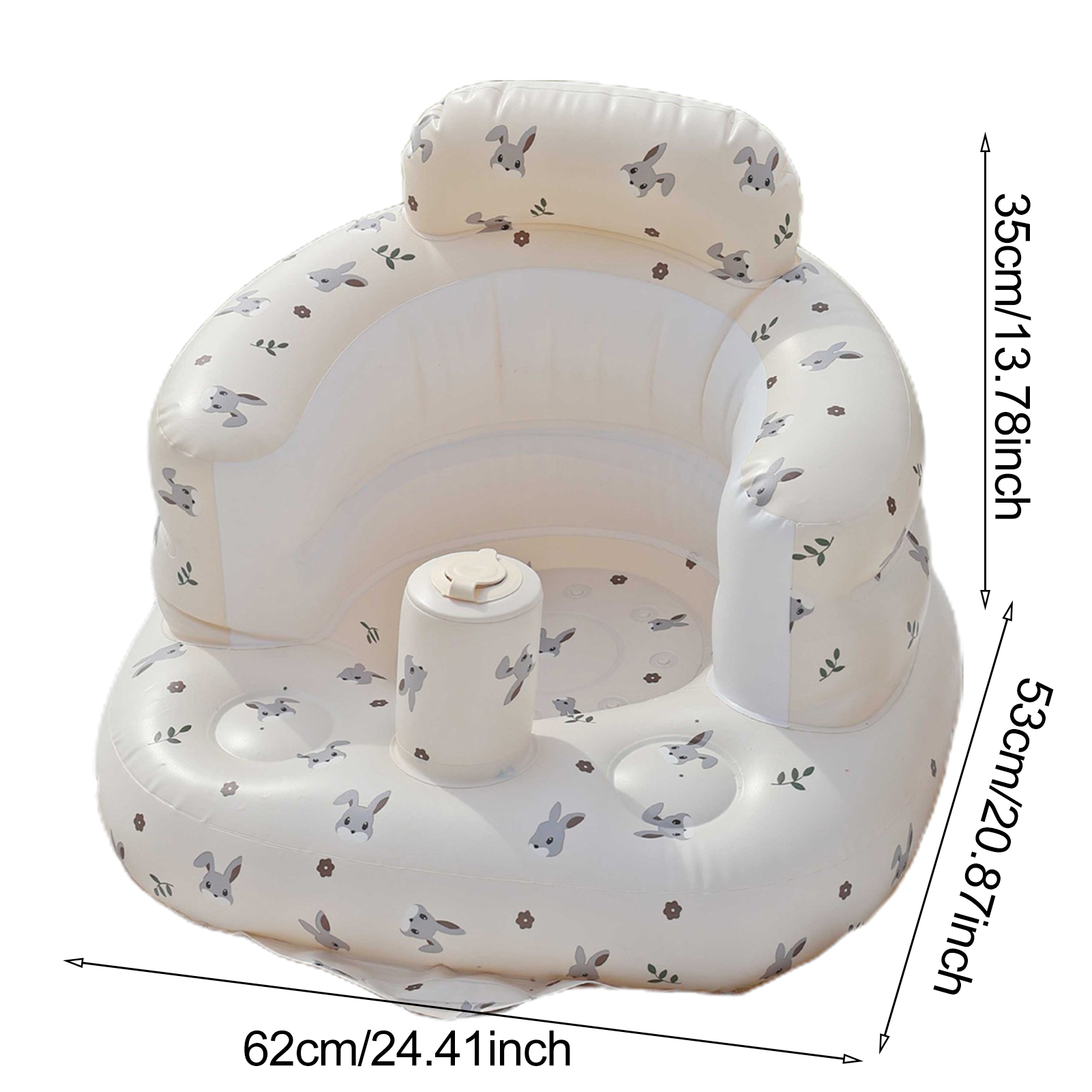 DT(Clearance price) Leak-proof Baby Inflatable Seat Cartoon