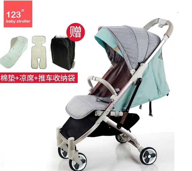 Portable lightweight 123 Baby Stroller 
