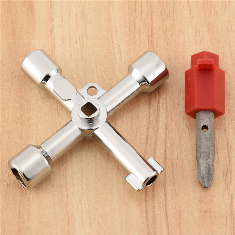 4 In1 Meter Box Key Gas Key Meter Key Multi-Functional Utilities Key ...