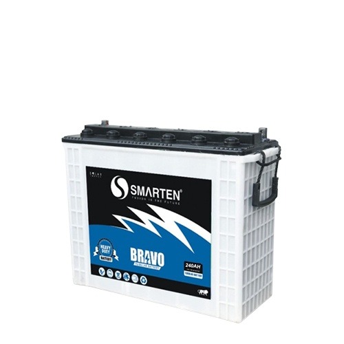 Smarten Bravo Series 240Ah 12V Tubular Battery for Inverters
