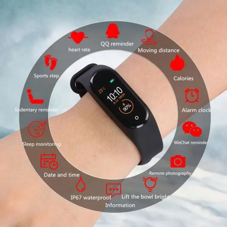 Smartband fitness tracker online m4