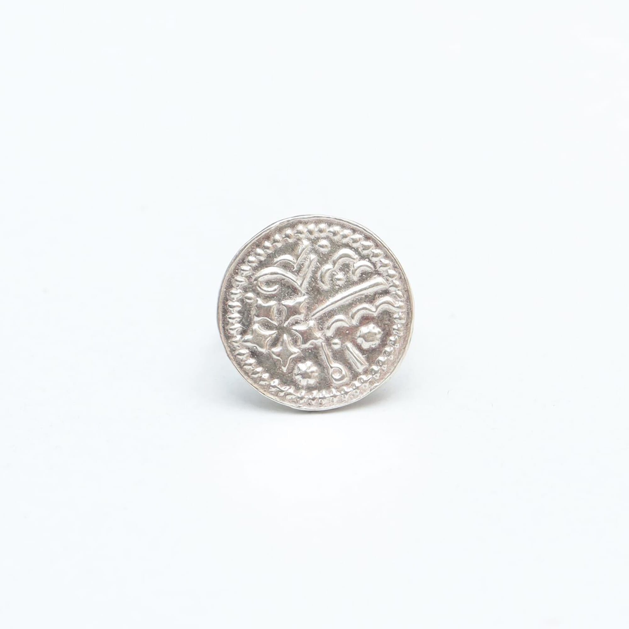 Alexander the Great Portrait Coin Ring in Sterling Silver, Ancient Coin Ring  (DT-109) | ELEFTHERIOU EL Greek Jewelry
