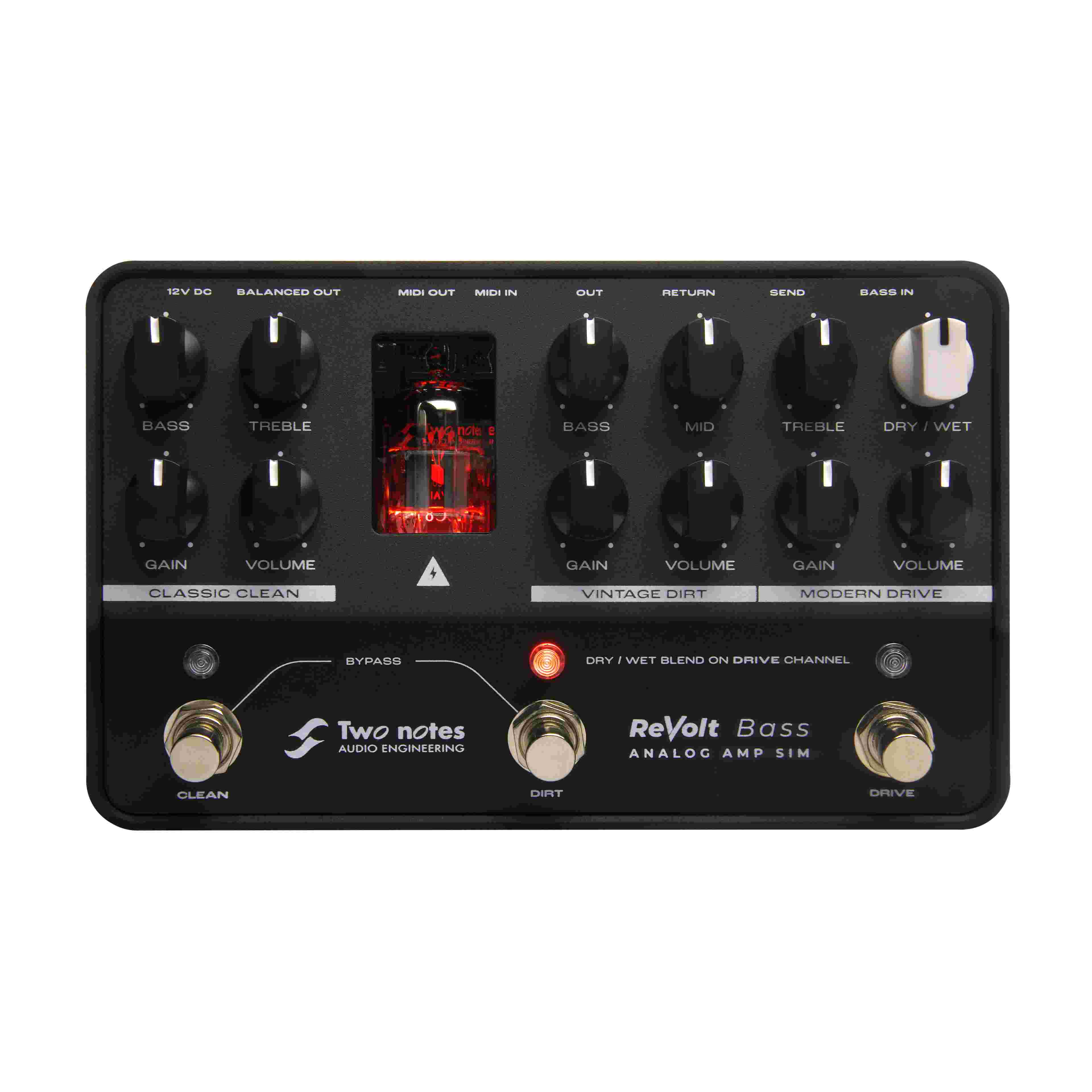 Two Notes ReVolt All-analog Bass Amp Simulator Pedal
