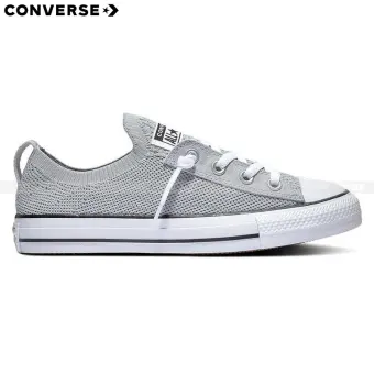 converse shoreline knit gray