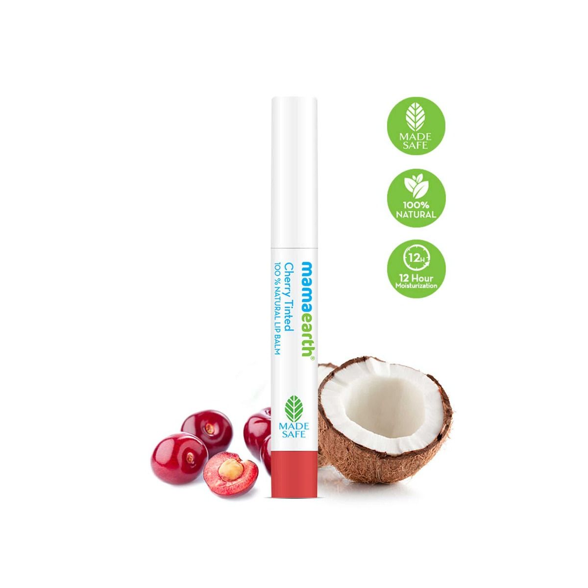 Mamaearth Cherry Tinted 100% Natural Lip Balm 20g