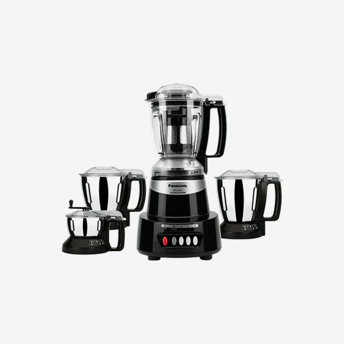 Panasonic 4 Jar Mixer Grinder with Juicer-MX-AV 425 CHARCOAL BLACK 600W