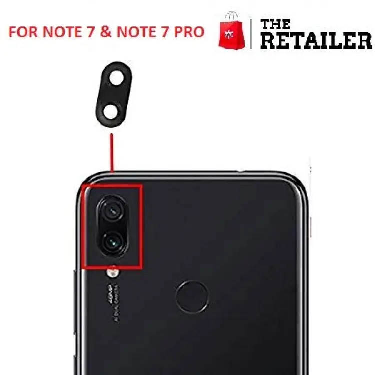 redmi note 7 pro back camera glass