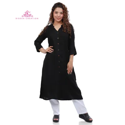 Buy online Women's Front Slit Kurta from Kurta Kurtis for Women by Mauka  for ₹899 at 55% off | 2024 Limeroad.com