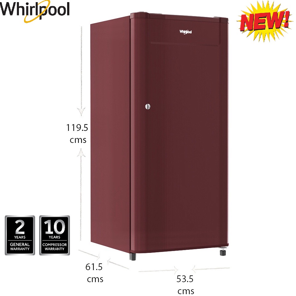 Whirlpool 185 Liter 200 Genius CLS Plus 1S Wine Single Door - Main Image