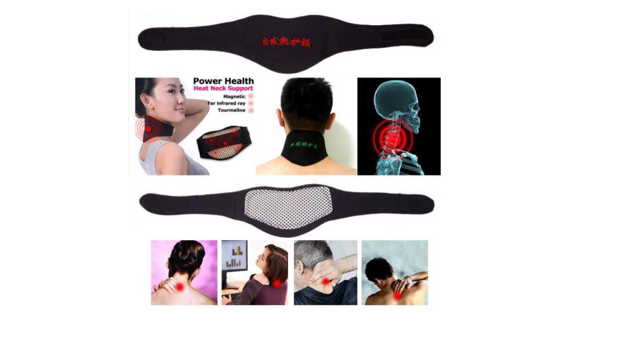 Skinfriendly Selfheating Neck Pad Pain Relief Polyester