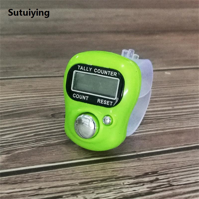 Sutuiying Mini Finger Counter Electronic Digital Finger Ring Tally ...