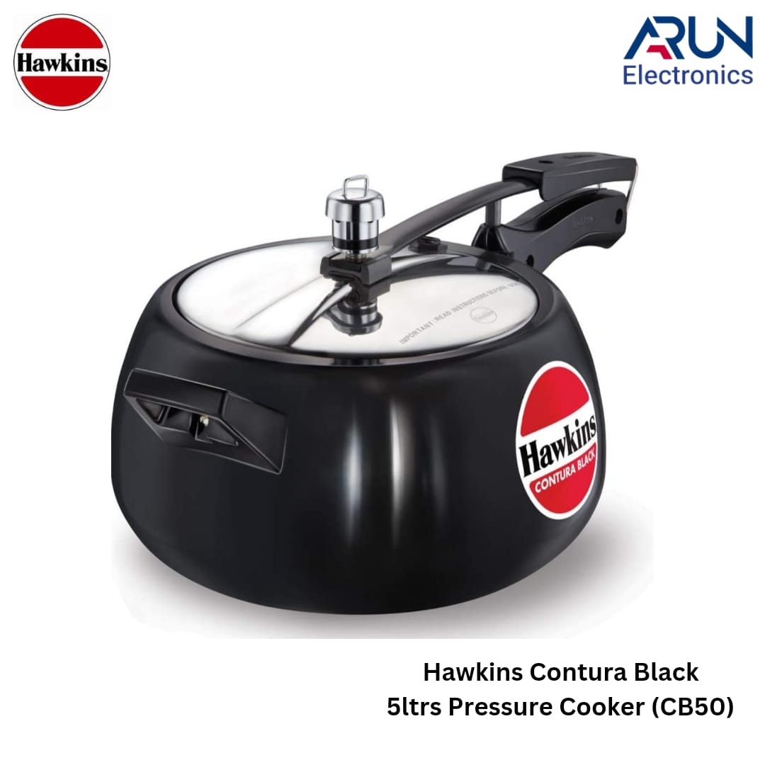 Hawkins Contura Black Pressure Cooker 5 Litre Black CB50 Daraz .np