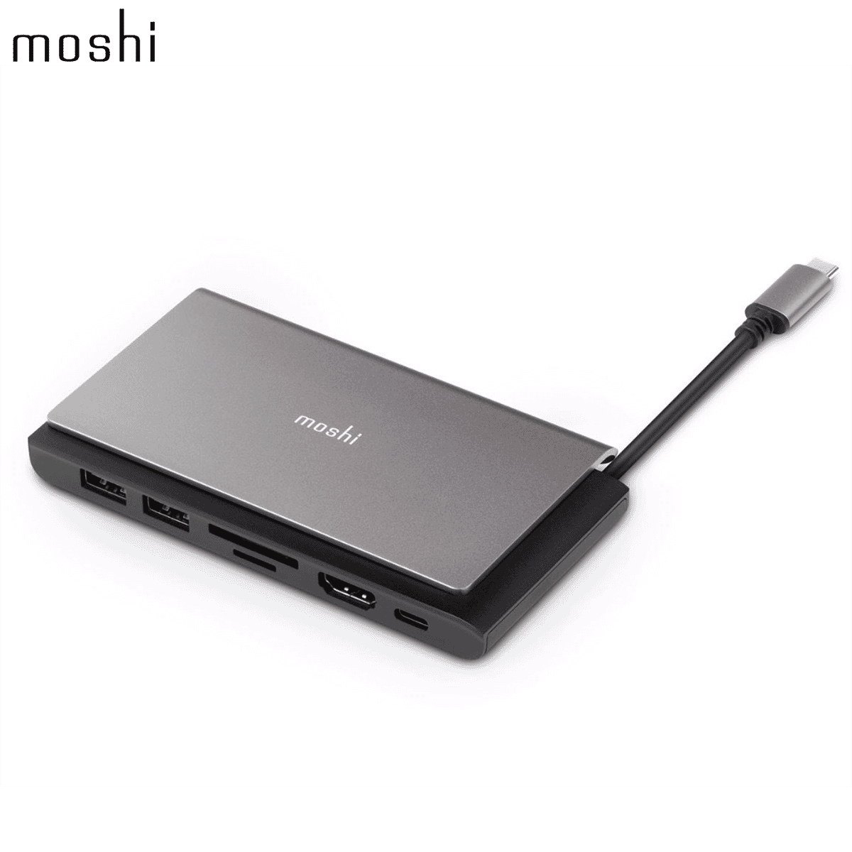 Moshi Symbus Mini 7-in-1 portable USB-C hub - Oliz Store