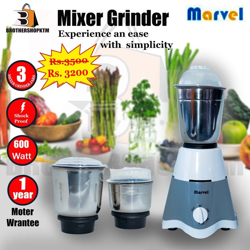 marvel mixer grinder price