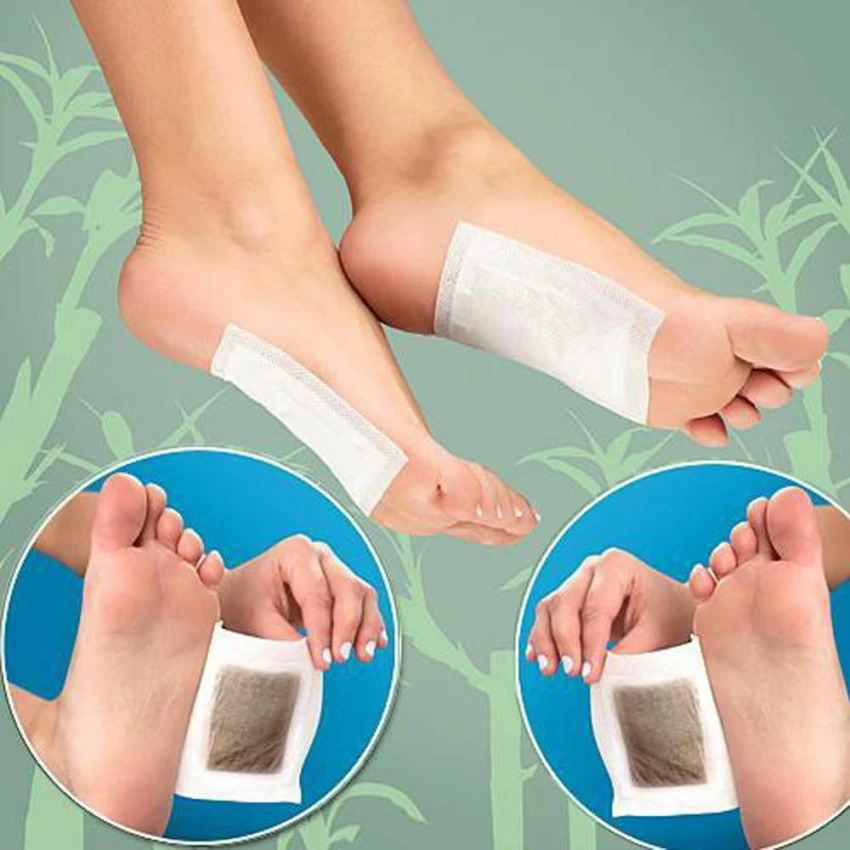 Set Of 10- Kinoki Natural Unwanted Toxins Remover Cleansing Detox Foot Patches