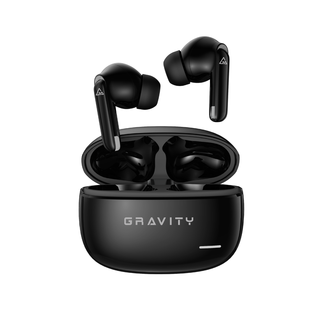 Gravity Airshot 250 True Wireless Earbuds 48 Hours Quad Mic ENC