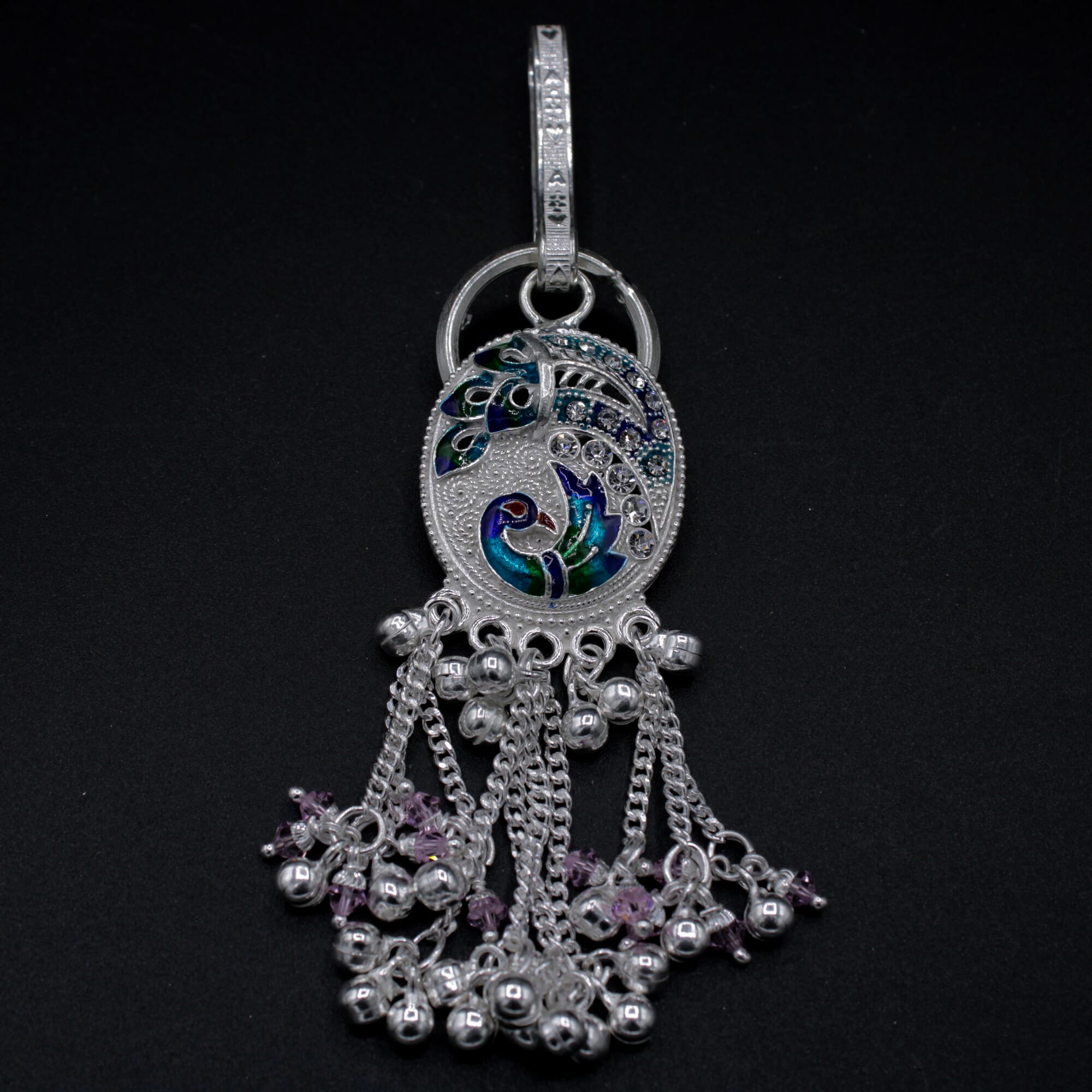 Silver Key Ring Heart Design By Hersey Silversmiths | notonthehighstreet.com