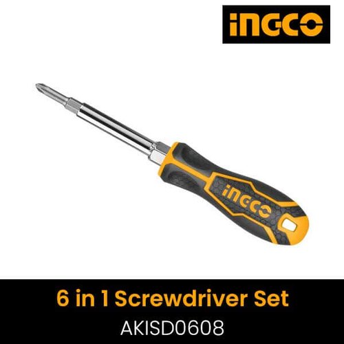Ingco AKISD0608 6 IN 1 Screwdriver set