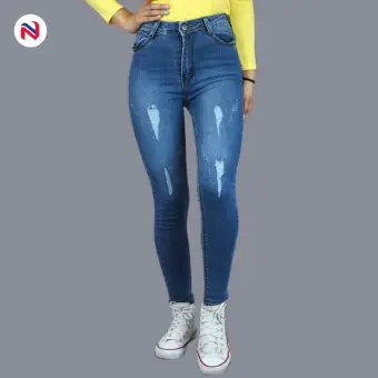 stretchable jeans for ladies online