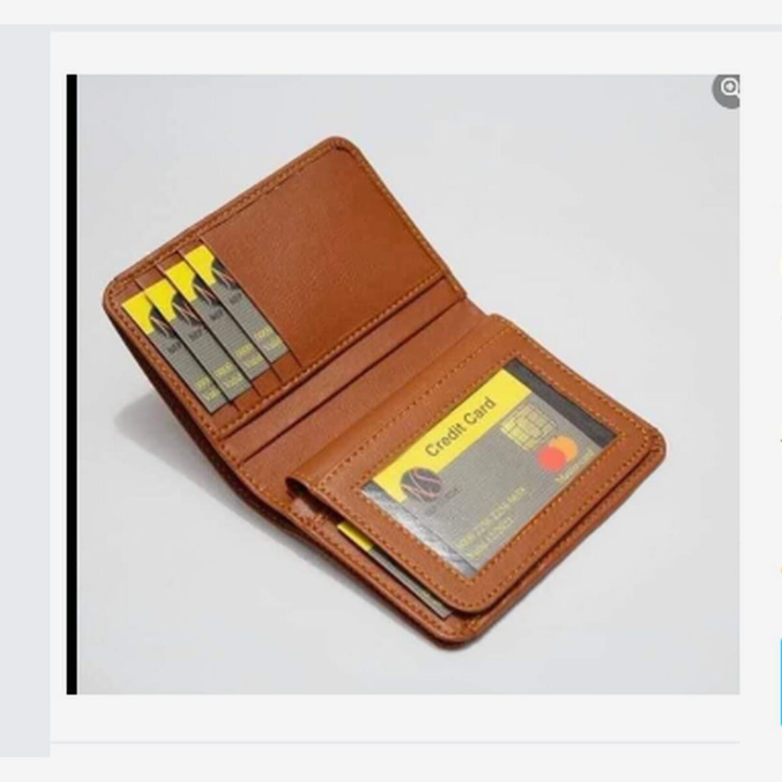 Leather Wallet Bill Book And License Holder Purse For Men