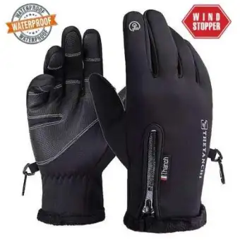 windproof touch screen gloves