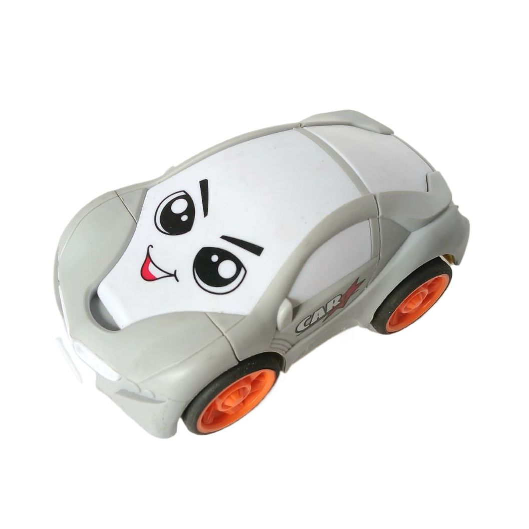 Transforming Robot Car Push And Go Friction Powered Toy Vehicles For ...