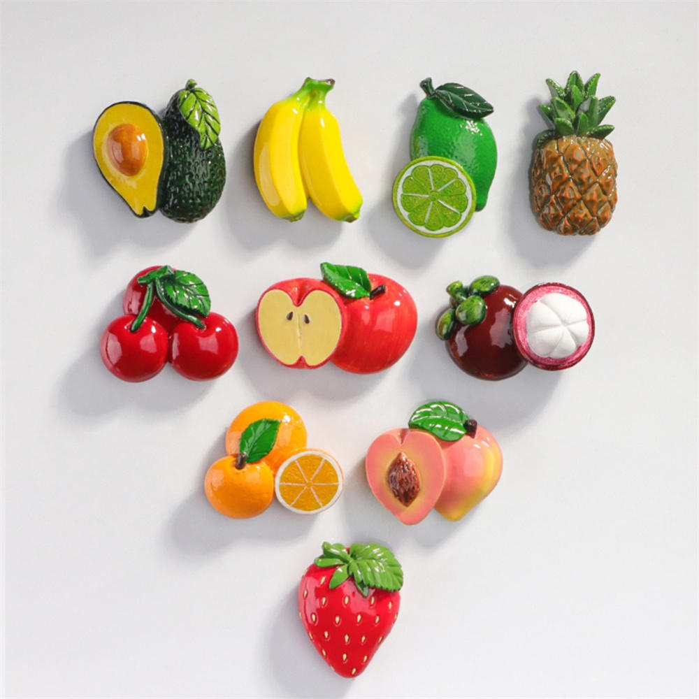 Magnetic Food Magnets Decorative Fridge Magnets Simulated Cartoon for ...