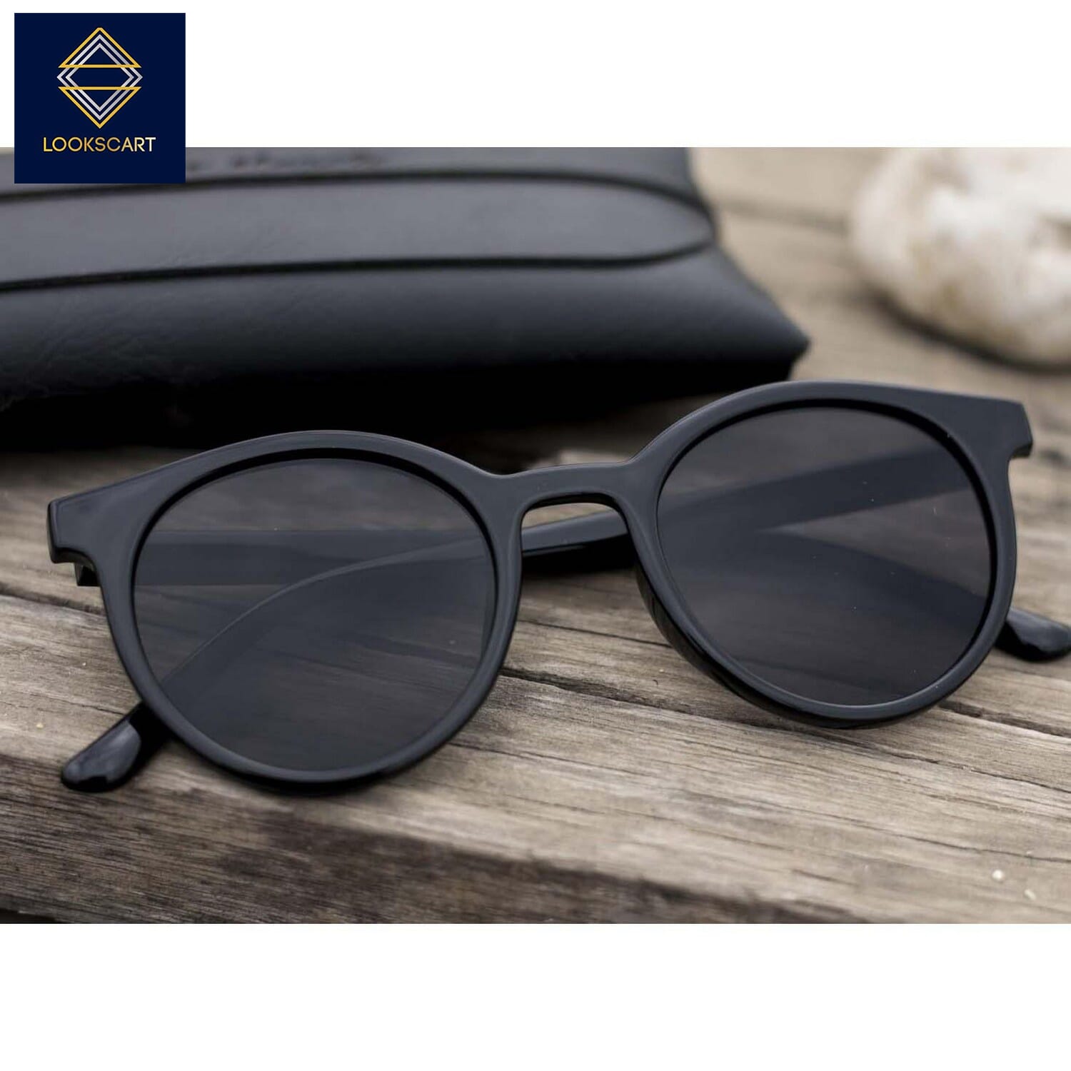 Tom Hardy Round Lk 1820 Sunglass Unisex