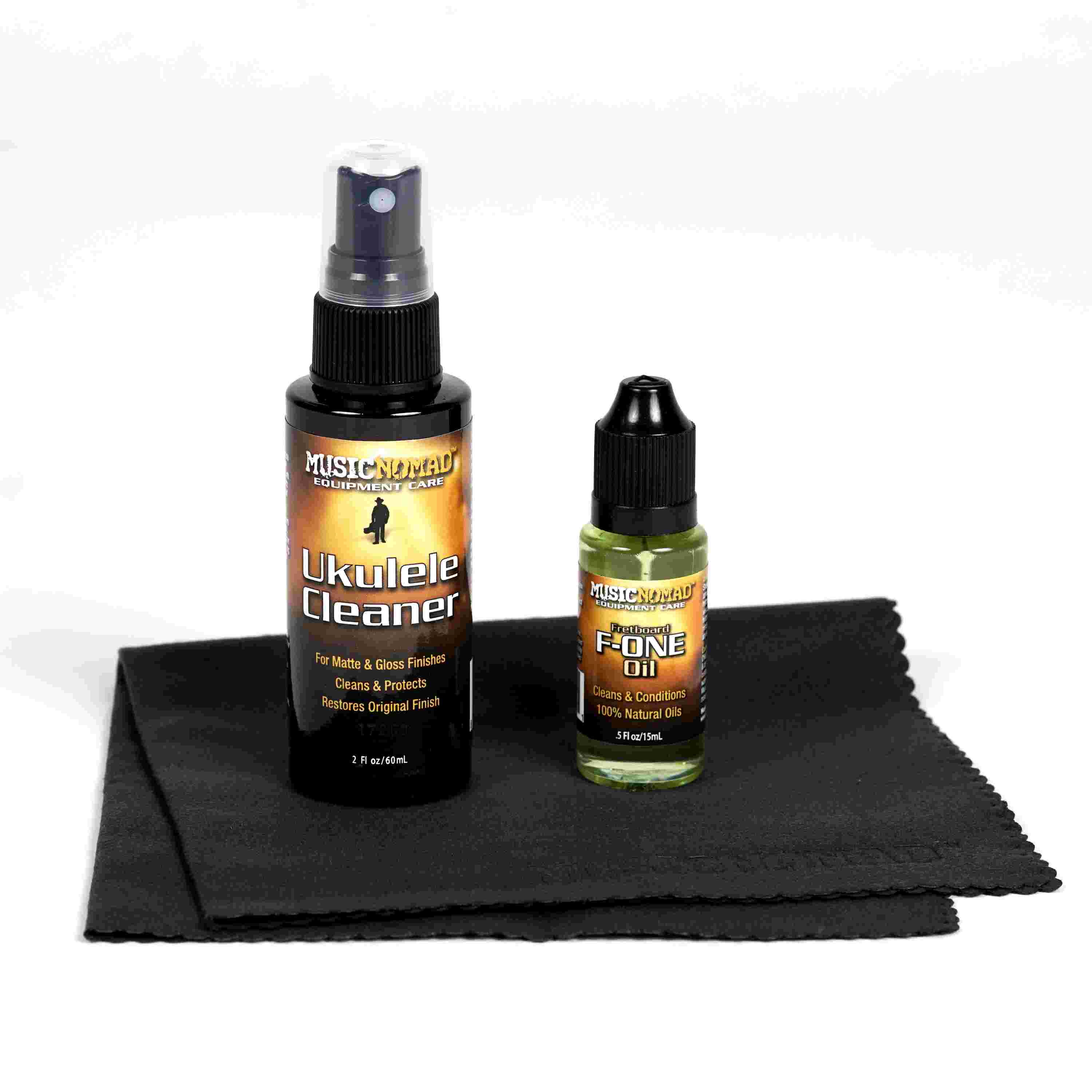 Music Nomad Premium Ukulele Care Kit 3 Pack - MN142