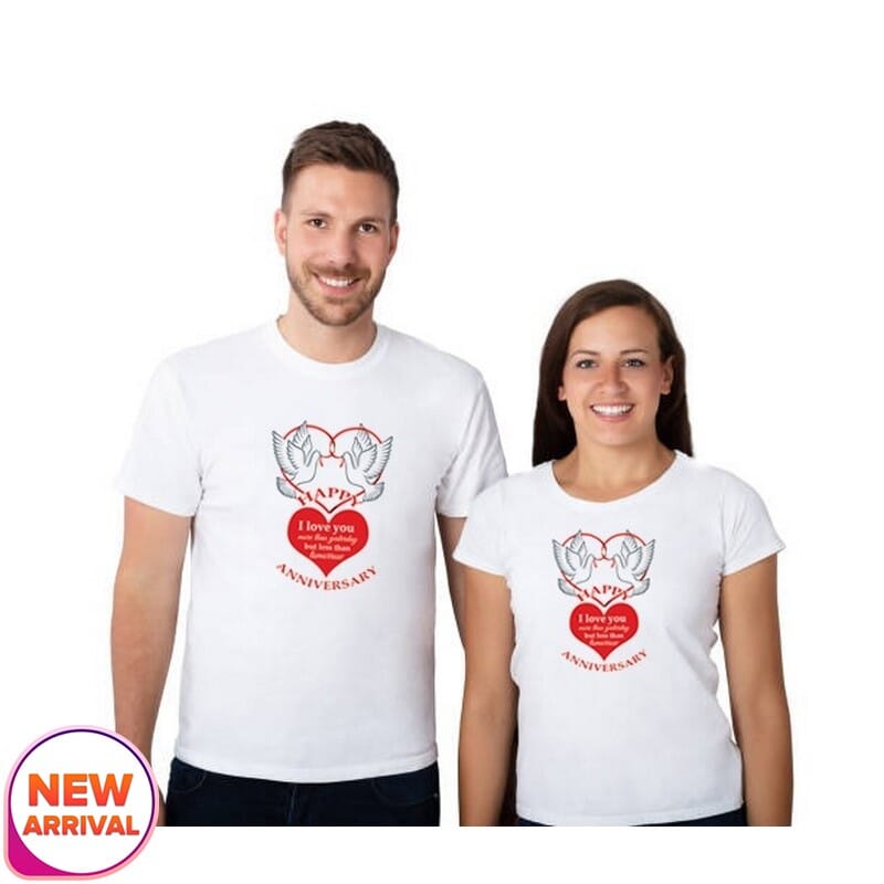 1st wedding anniversary t shirts