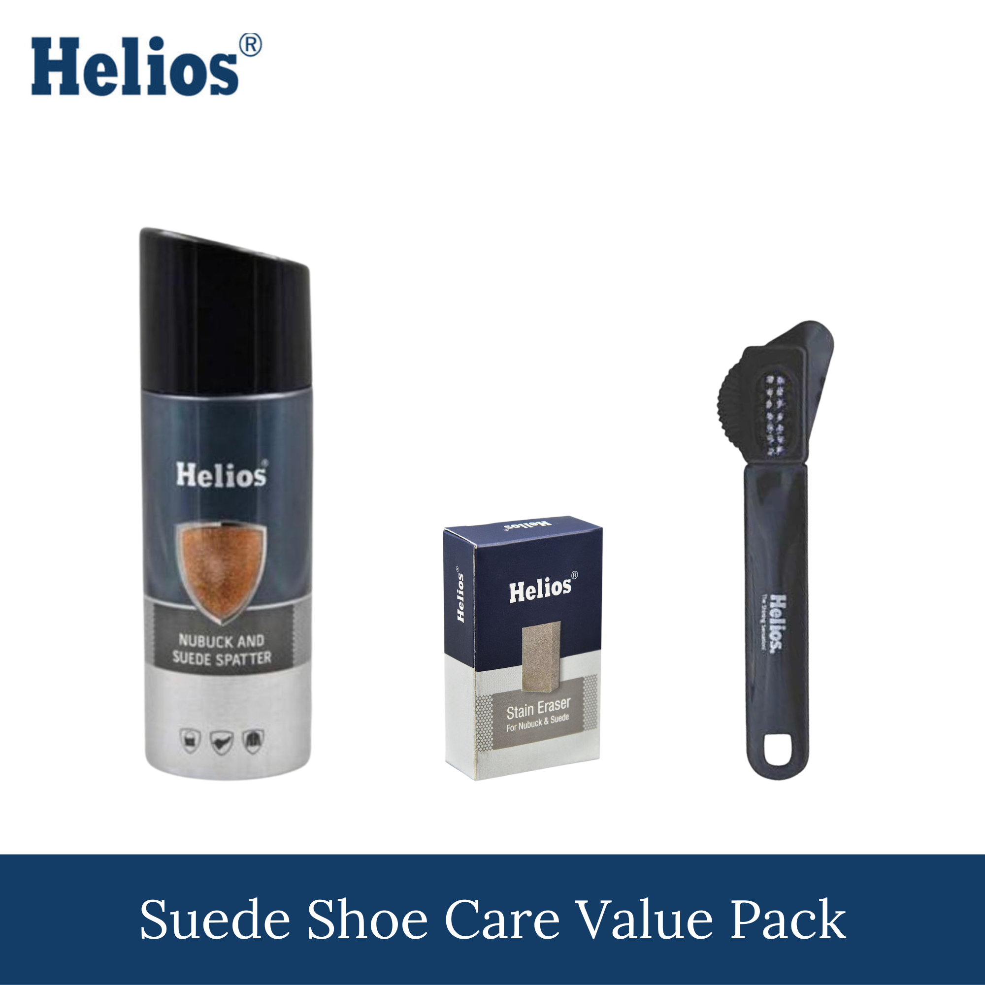 Helios nubuck & sale suede shoe care kit