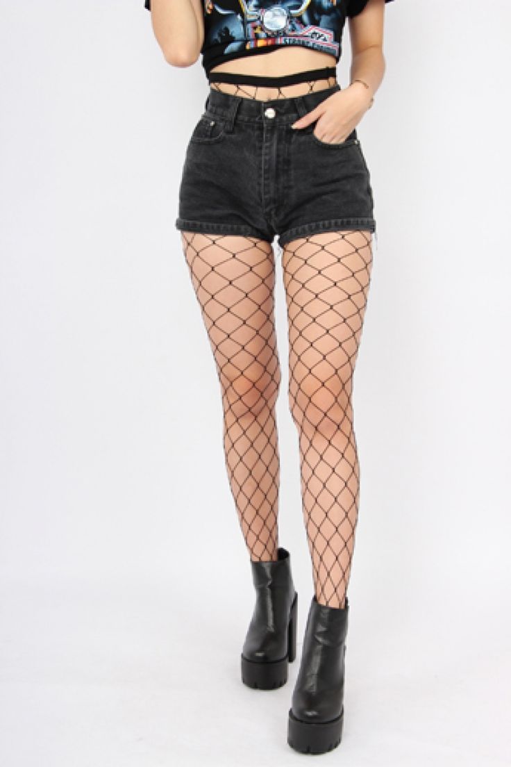 Fishnet Panty House Net Stockings 