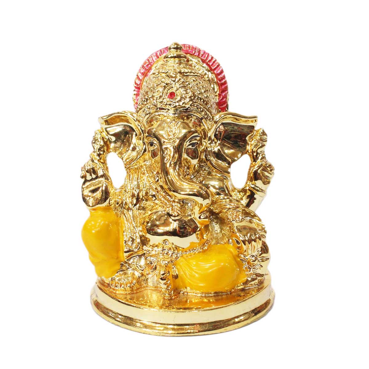 Golden 3.5' Lord Ganesh Statue