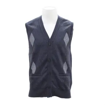half sleeve sweater with buttons
