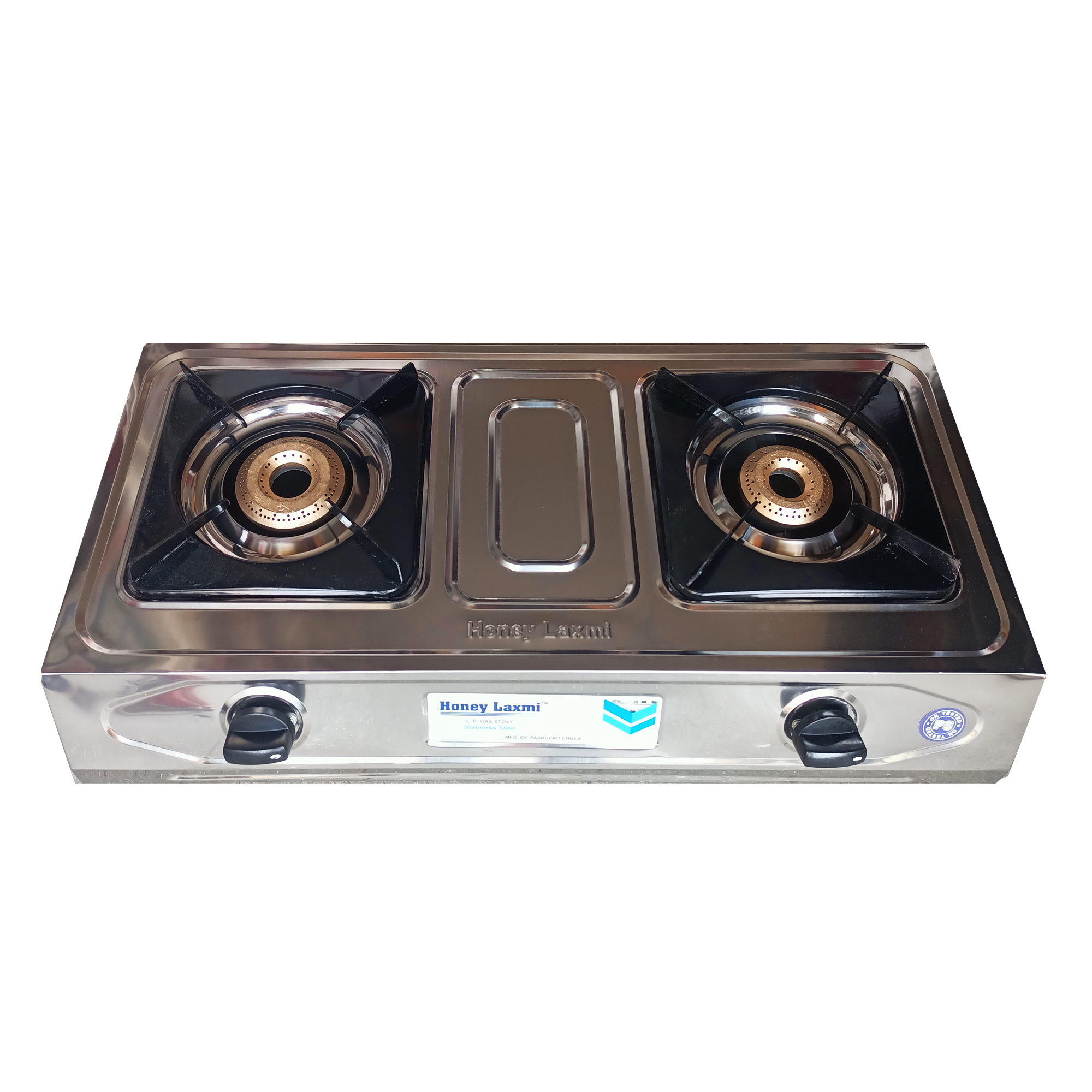 Honey Laxmi Stainless Steel 2 Burner Gas Stove 2 year warranty Free Delivery Made in India Daraz .np