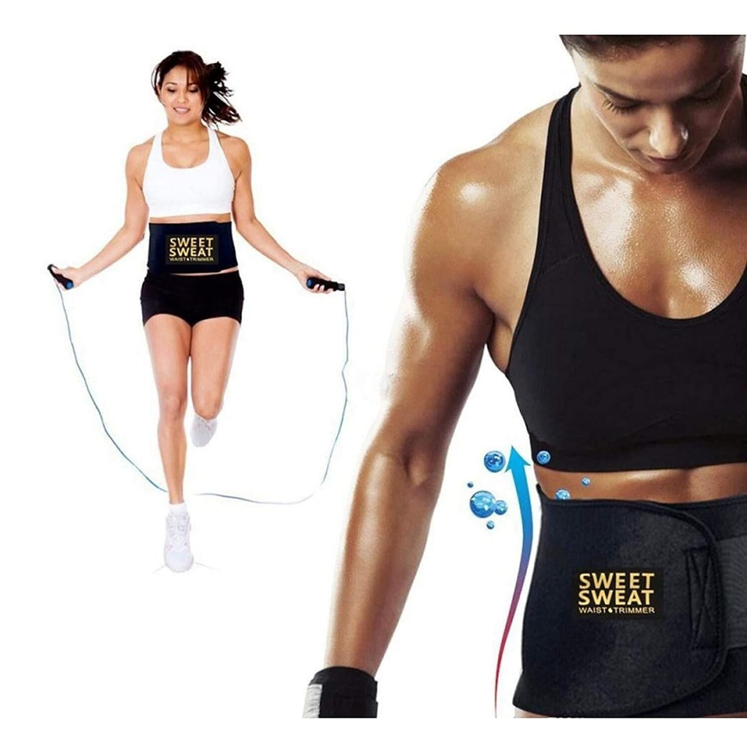 Exercise Gnc Sweet Sweat Band Sweet Sweat Waist Trimmer For Men