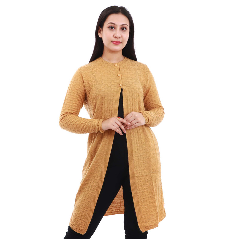 woolen long top design