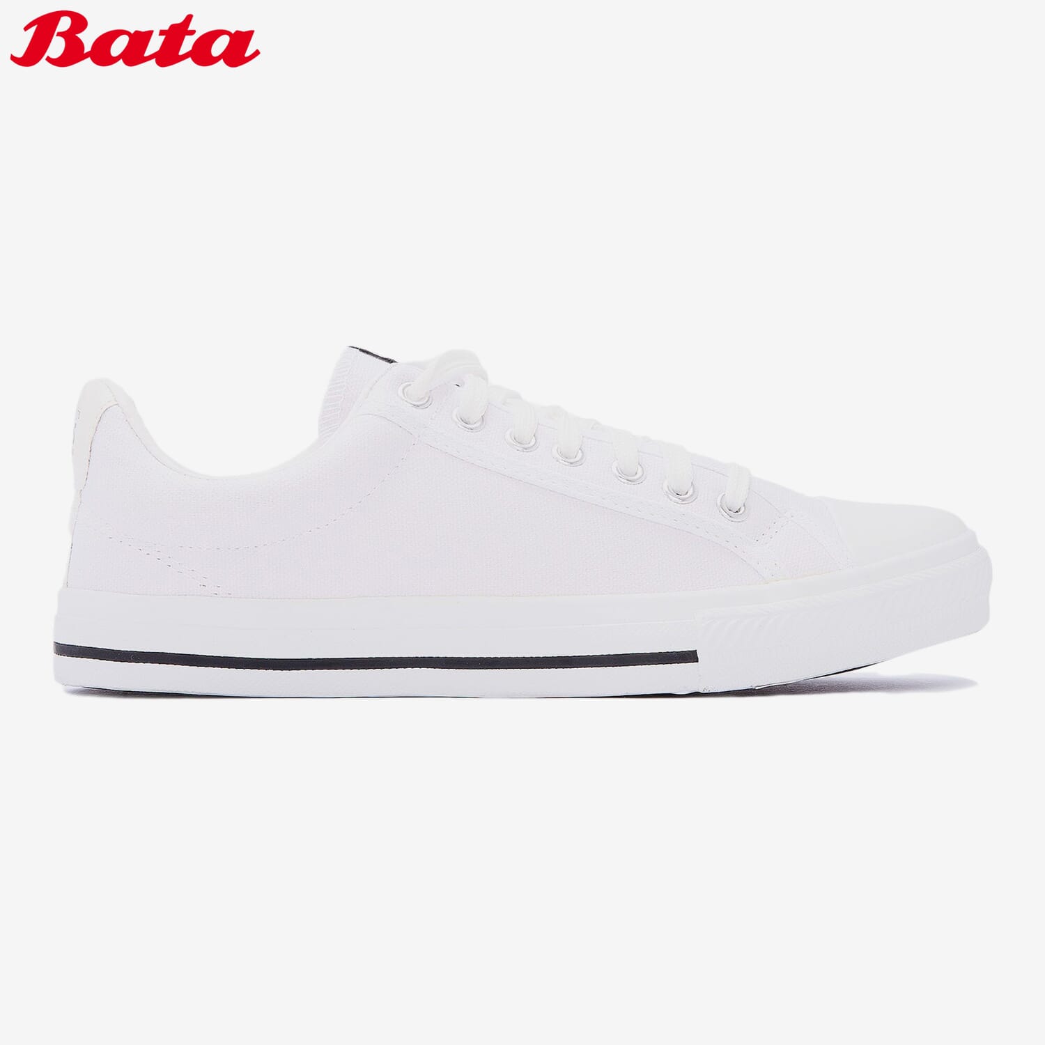 Bata North Star Unisex White Sneakers 5891031