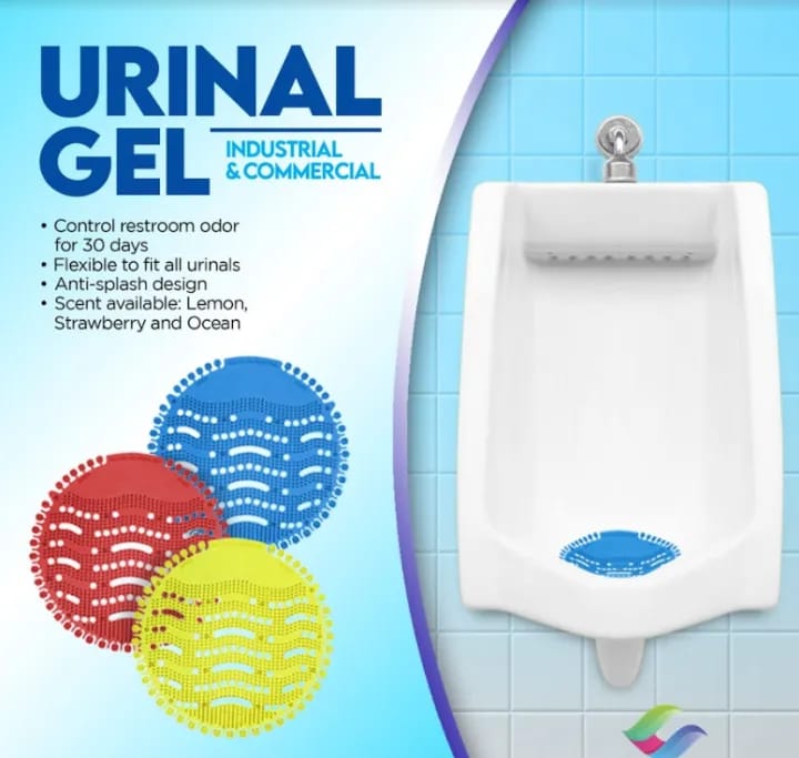 Urinal Screen Gel Toilet Deodorizer Odour Remover Air Freshener - Pack ...