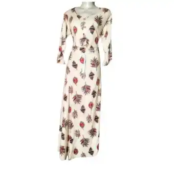 printed one piece gown